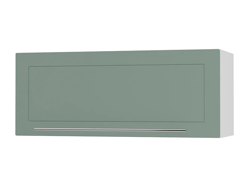 KLAPPHÄNGESCHRANK Kvantum W4B/90 Mint Matt / Weiß Matt 90 / 32,5 / 36cm