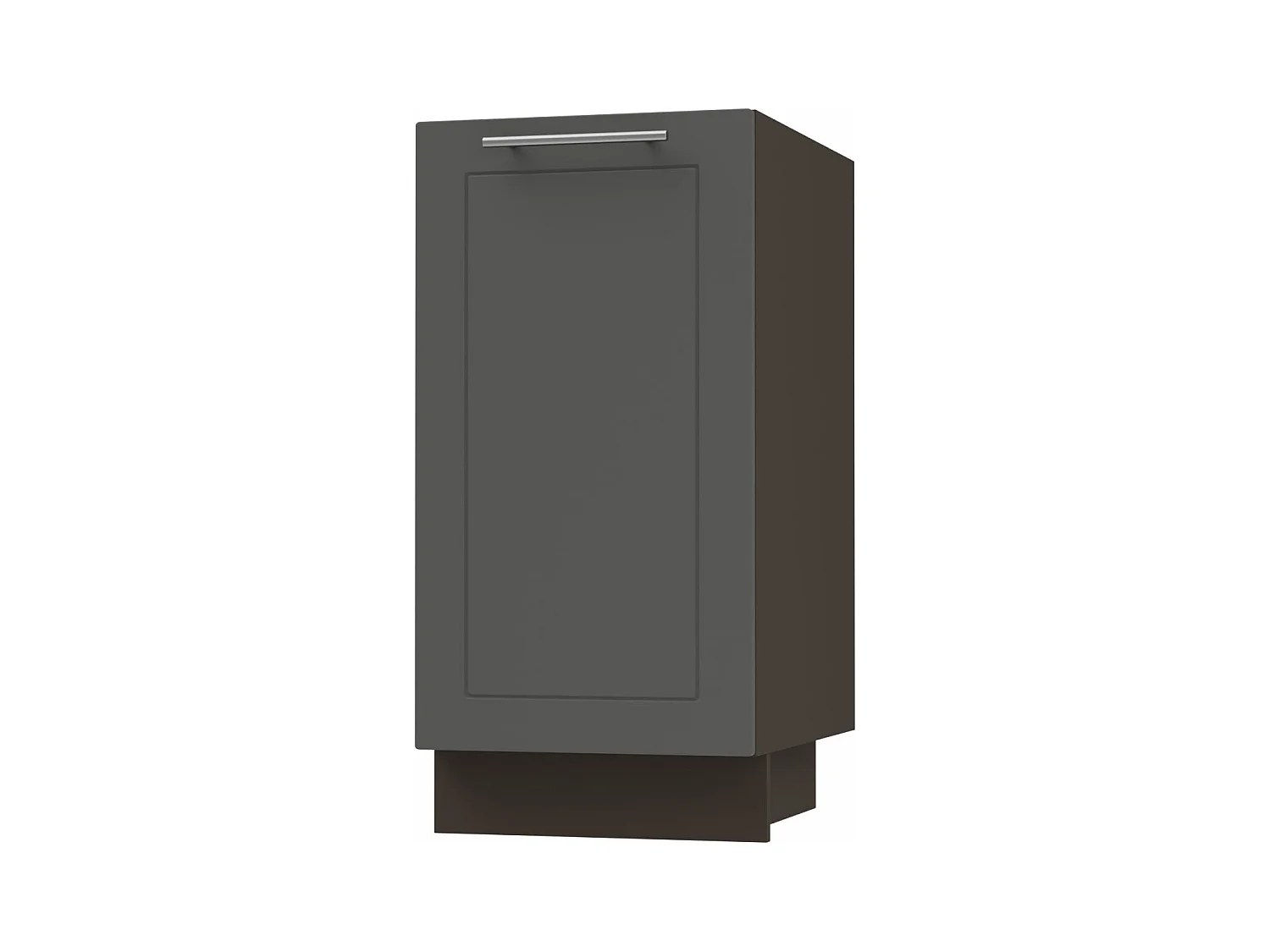 KÜCHENUNTERSCHRANK Kvantum D1D/40 Graphit Matt / Lava Matt 40 / 50 / 82cm