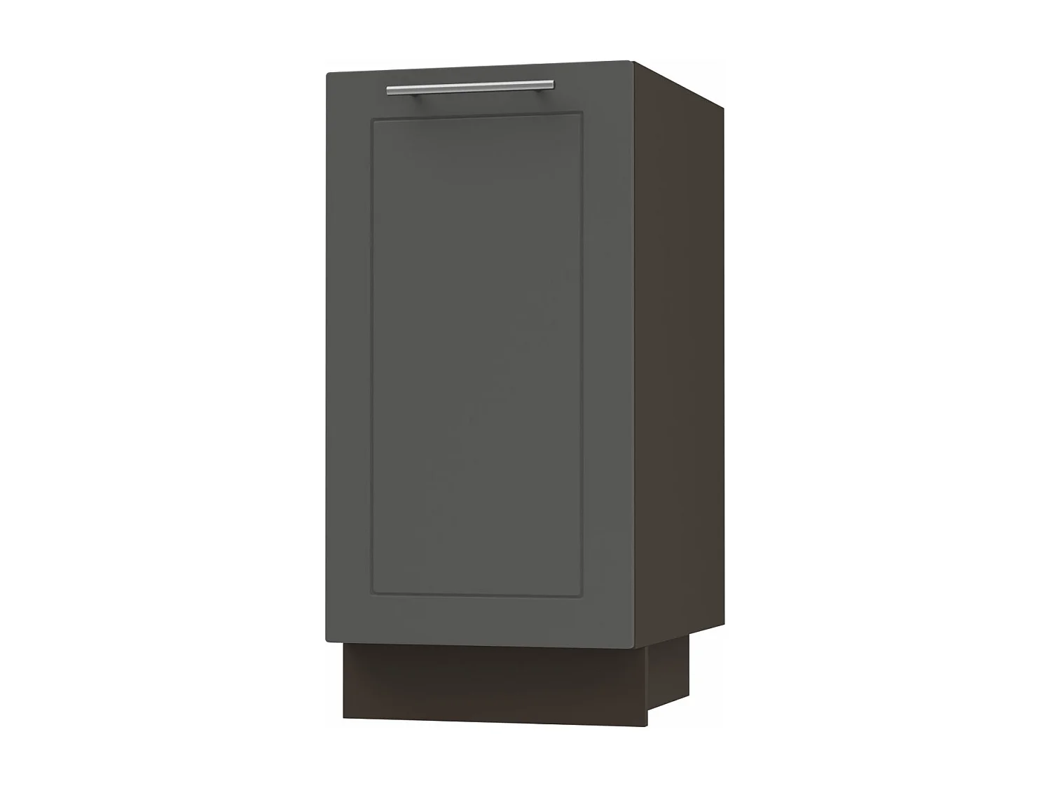 KÜCHENUNTERSCHRANK Kvantum D1D/40 Graphit Matt / Lava Matt 40 / 50 / 82cm