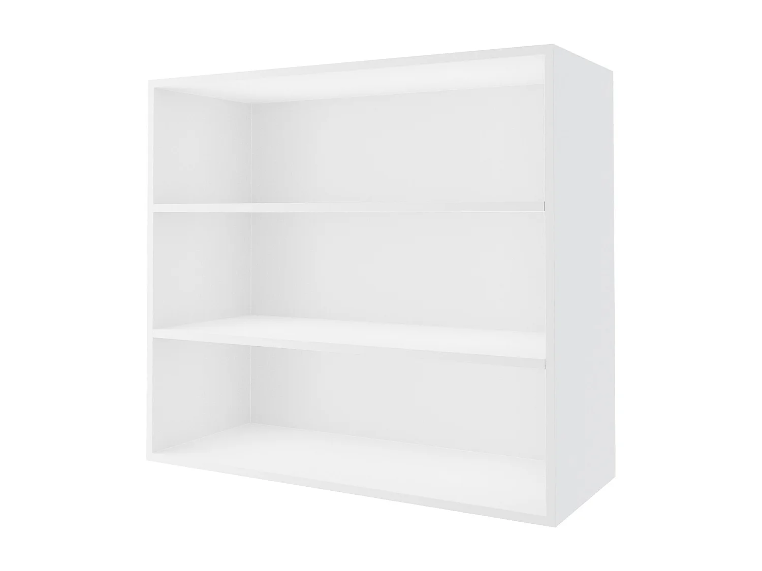 KÜCHENHÄNGESCHRANK Lamello W3/80 Schwarz Matt / Weiß 80 / 32,5 / 72cm