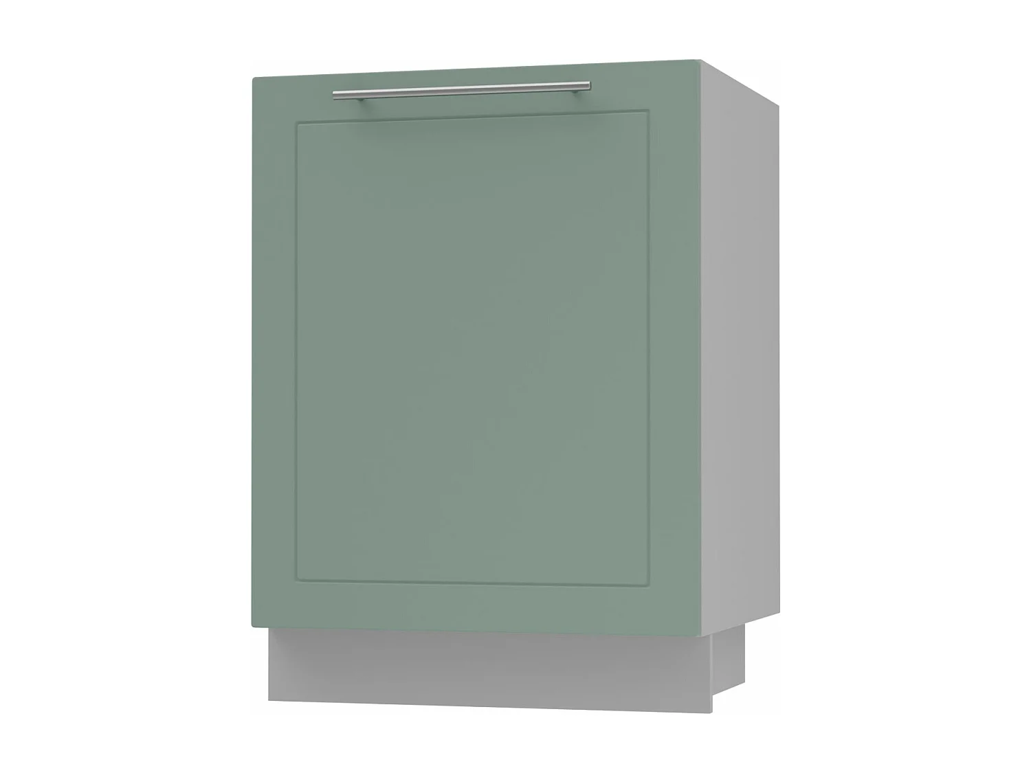 KÜCHENUNTERSCHRANK Kvantum D1D/60 Mint Matt / Grau Matt 60 / 50 / 82cm