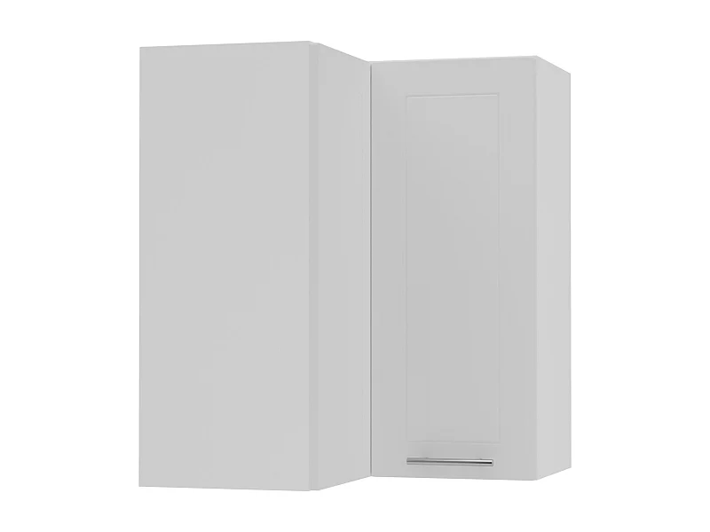 ECKHÄNGESCHRANK Kvantum W12/60 Weiß Matt / Weiß Matt 60 / 60 / 72cm