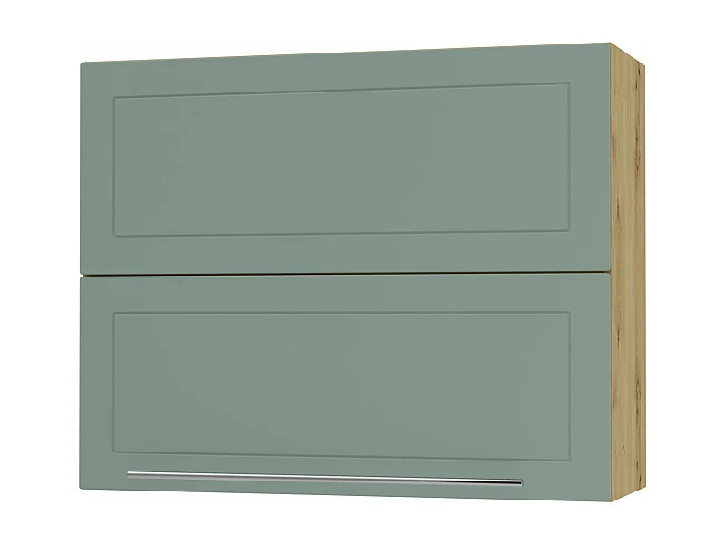 KÜCHENHÄNGESCHRANK Kvantum W8B/90 Mint Matt / Eiche Artisan Matt 90 / 32,5 / 72cm
