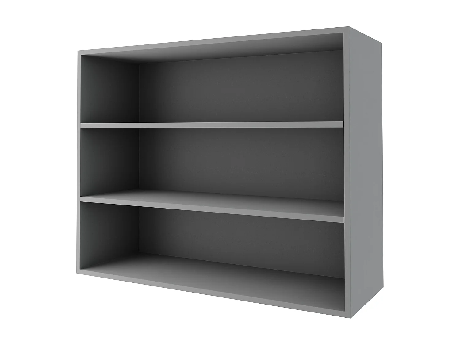 KÜCHENHÄNGESCHRANK Lamello W3/90 Schwarz Matt / Grau 90 / 32,5 / 72cm