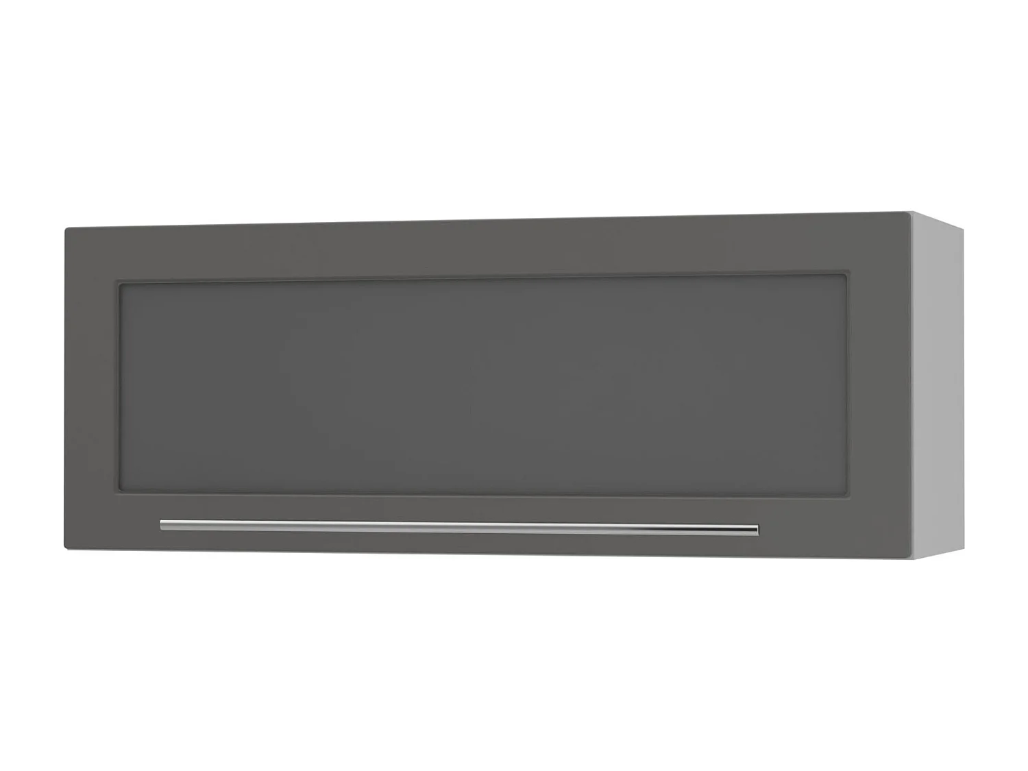 KÜCHENHÄNGESCHRANK Kvantum W4BS/90-AV Graphit Matt / Grau Matt 90 / 32,5 / 36cm