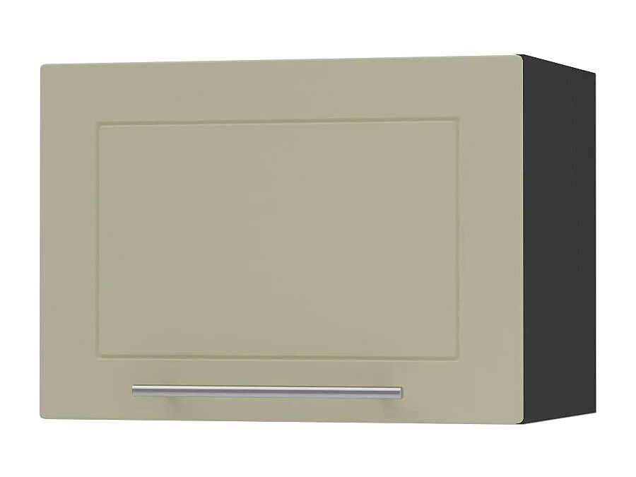 KLAPPHÄNGESCHRANK Kvantum W4B/45 Vanille Matt / Schwarz Matt 45 / 32,5 / 36cm