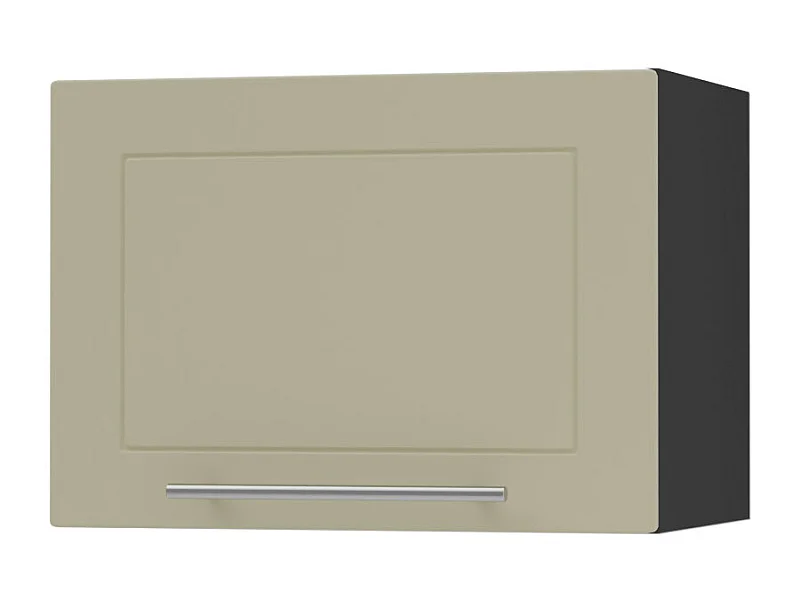 KLAPPHÄNGESCHRANK Kvantum W4B/45 Vanille Matt / Schwarz Matt 45 / 32,5 / 36cm