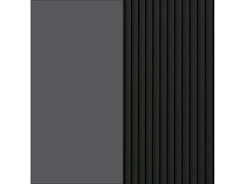 KÜCHENHÄNGESCHRANK Lamello W4/60 Schwarz Matt / Lava 60 / 32,5 / 96cm