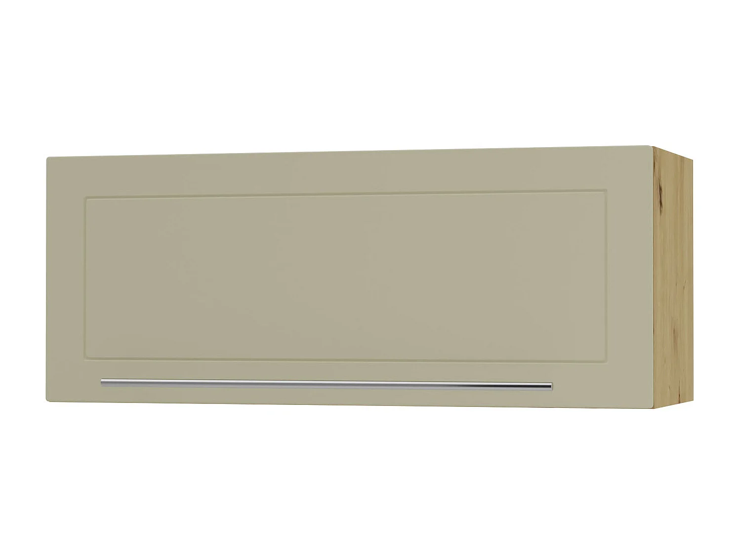 KLAPPHÄNGESCHRANK Kvantum W4B/90-AV Vanille Matt / Eiche Artisan Matt 90 / 32,5 / 36cm