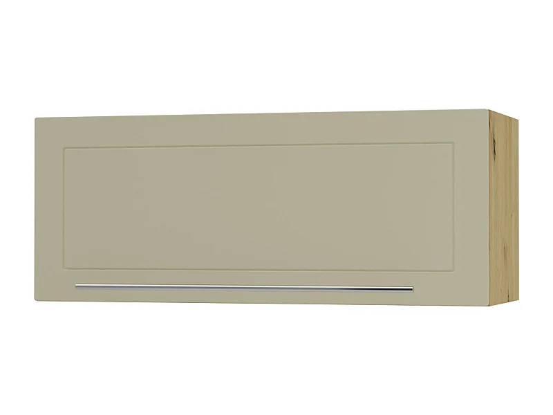 KLAPPHÄNGESCHRANK Kvantum W4B/90-AV Vanille Matt / Eiche Artisan Matt 90 / 32,5 / 36cm