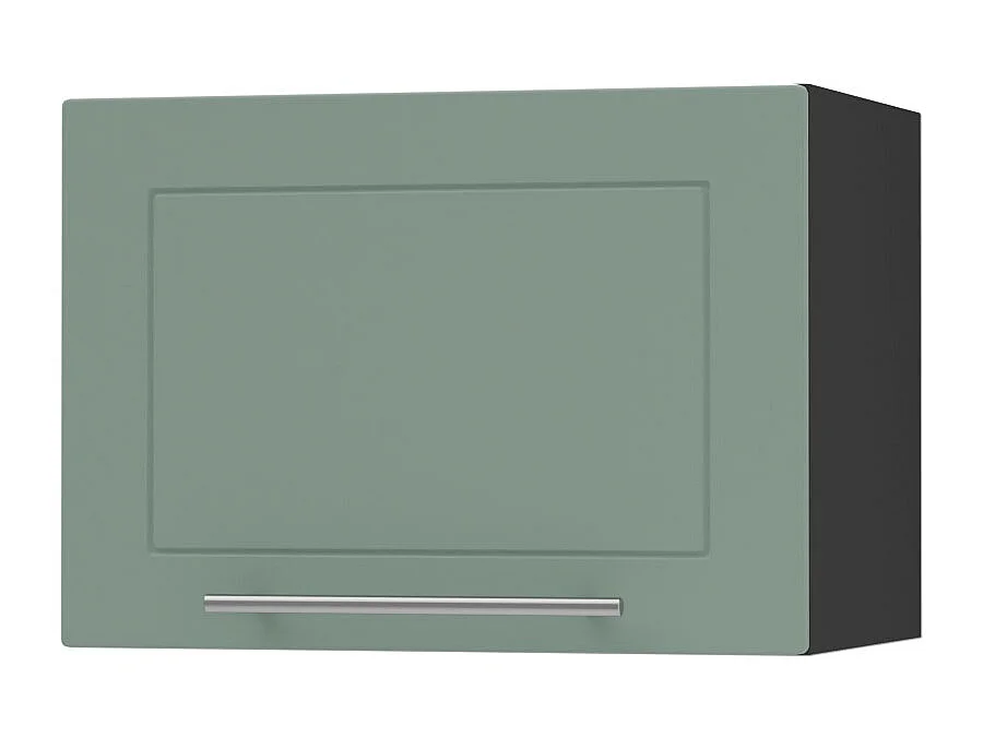 KLAPPHÄNGESCHRANK Kvantum W4B/45 Mint Matt / Schwarz Matt 45 / 32,5 / 36cm