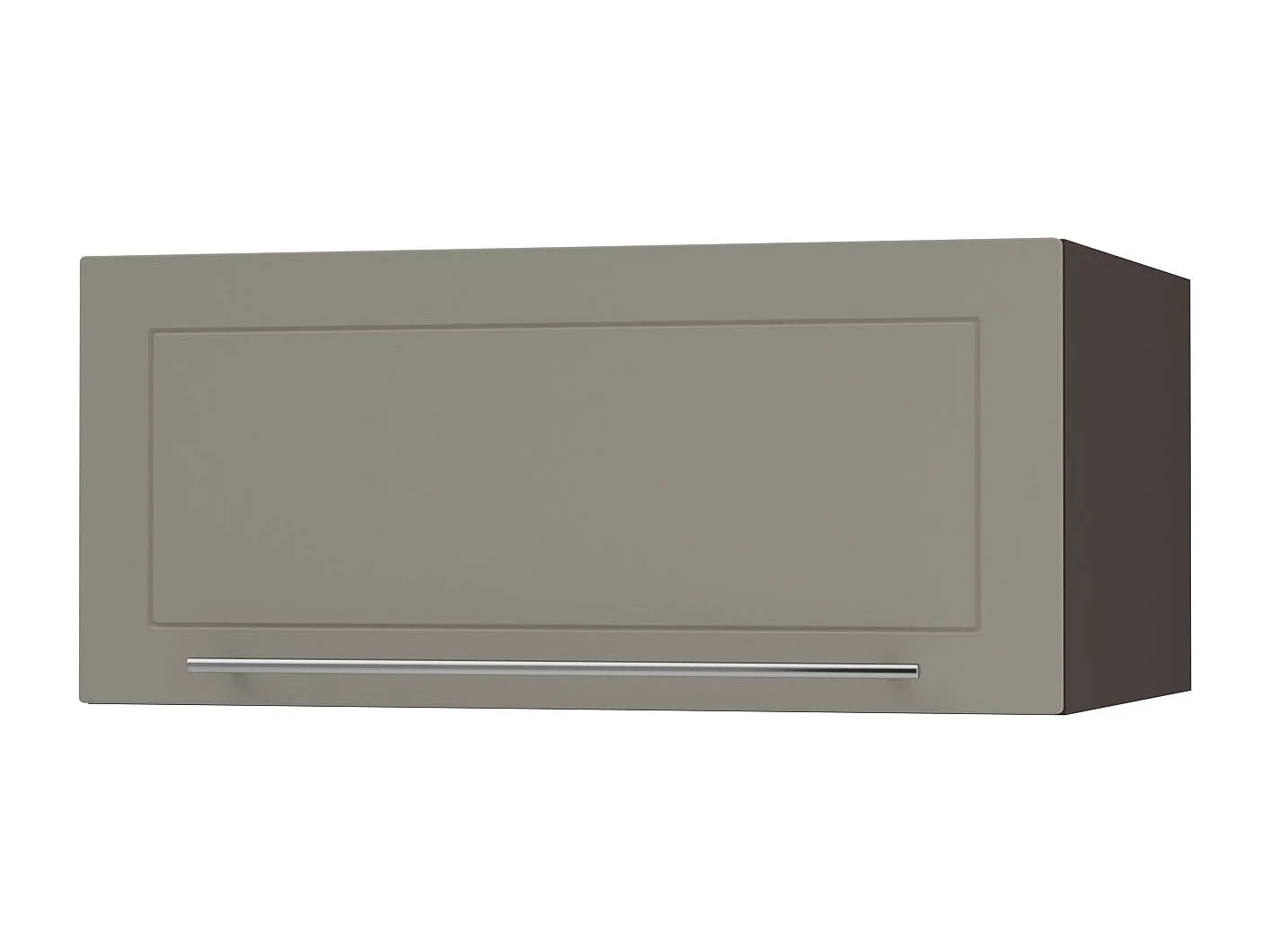 KLAPPHÄNGESCHRANK Kvantum W6B/80 Beige Matt / Lava Matt 80 / 59 / 36cm