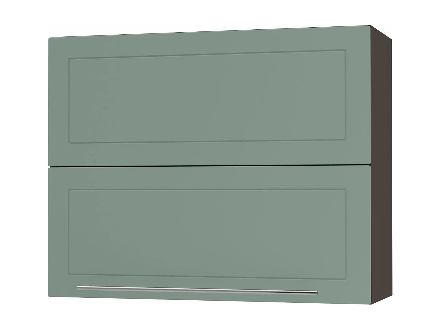 KÜCHENHÄNGESCHRANK Kvantum W8B/90 Mint Matt / Lava Matt 90 / 32,5 / 72cm