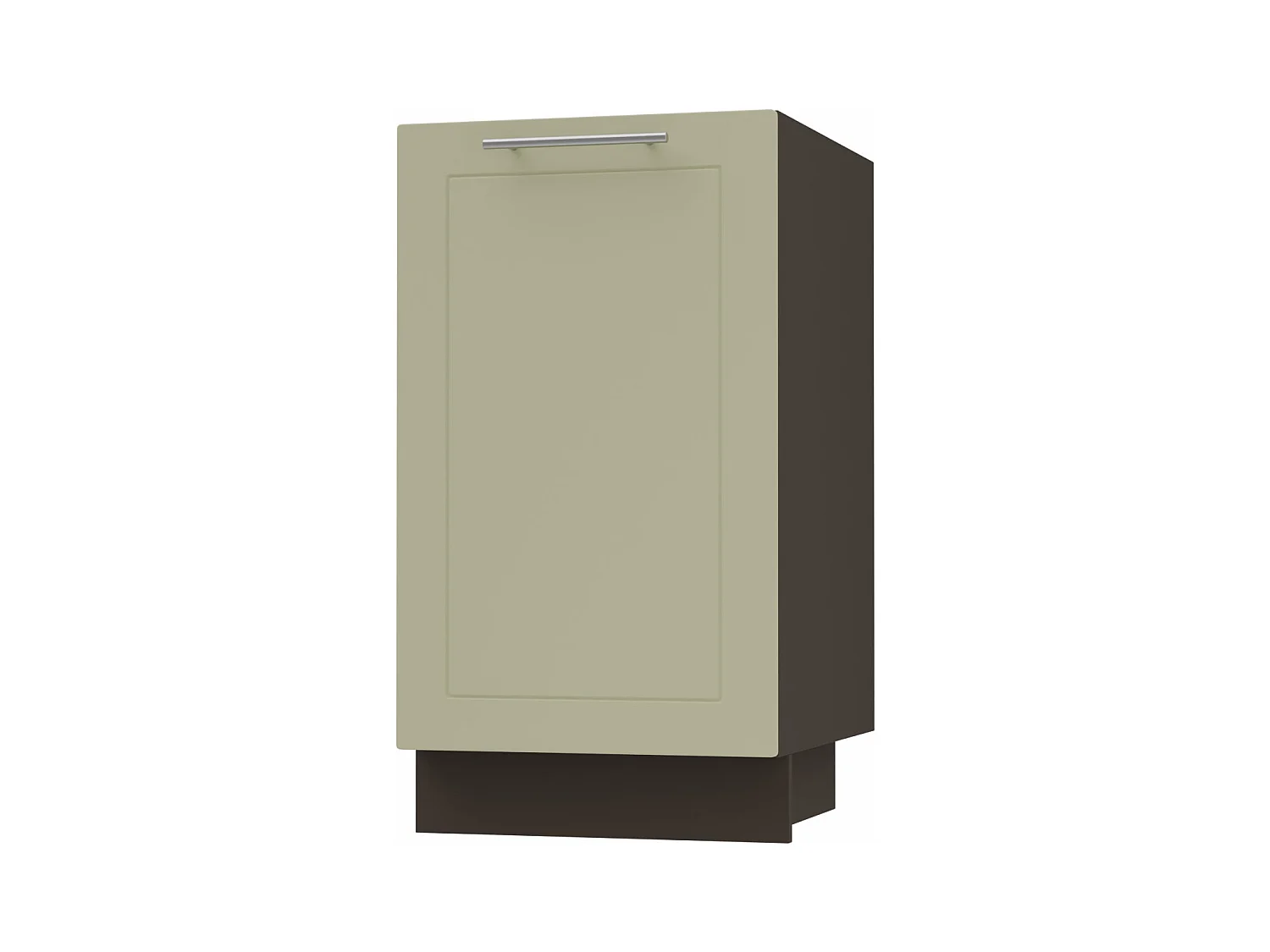 KÜCHENUNTERSCHRANK Kvantum D1D/45 Vanille Matt / Lava Matt 45 / 50 / 82cm