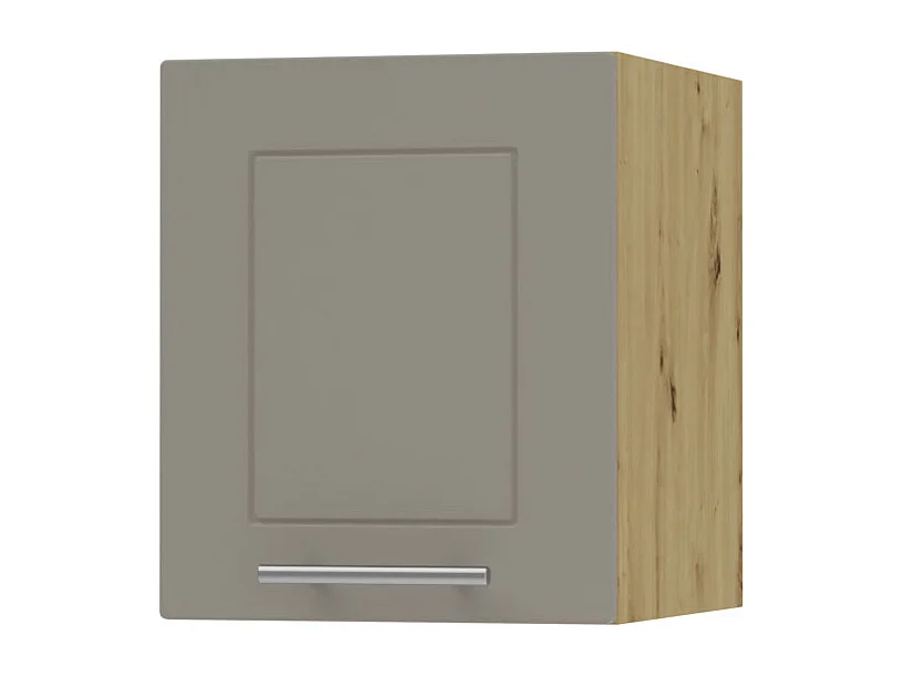 KLAPPHÄNGESCHRANK Kvantum W4B/30 Beige Matt / Eiche Artisan Matt 30 / 32,5 / 36cm