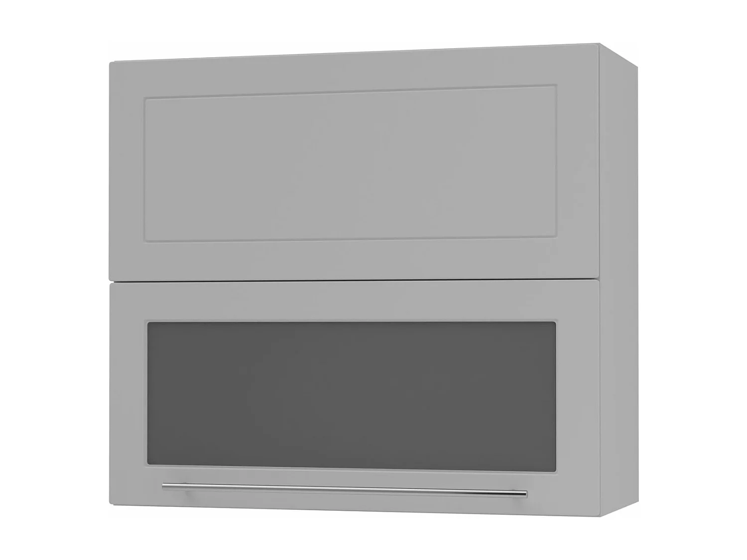 KÜCHENHÄNGESCHRANK Kvantum W8BS/80 Dust Grey Matt / Grau Matt 80 / 32,5 / 72cm
