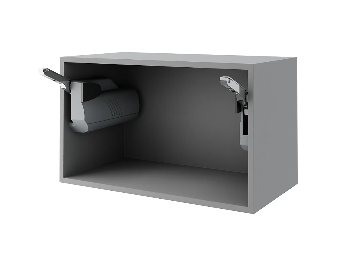 KLAPPHÄNGESCHRANK Kvantum W4BS/60-AV Mint Matt / Grau Matt 60 / 32,5 / 36cm