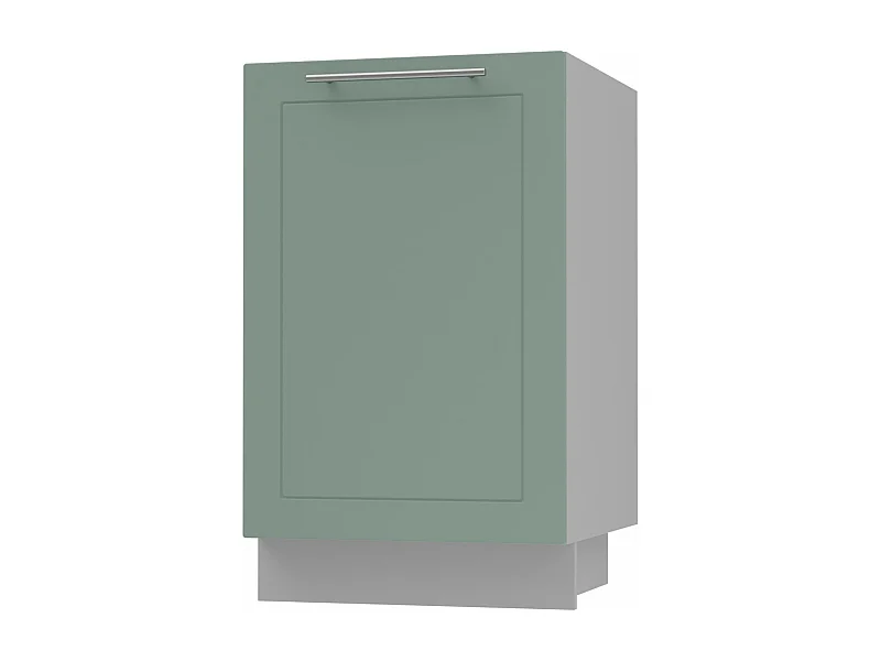 KÜCHENUNTERSCHRANK Kvantum D1D/50 Mint Matt / Grau Matt 50 / 50 / 82cm