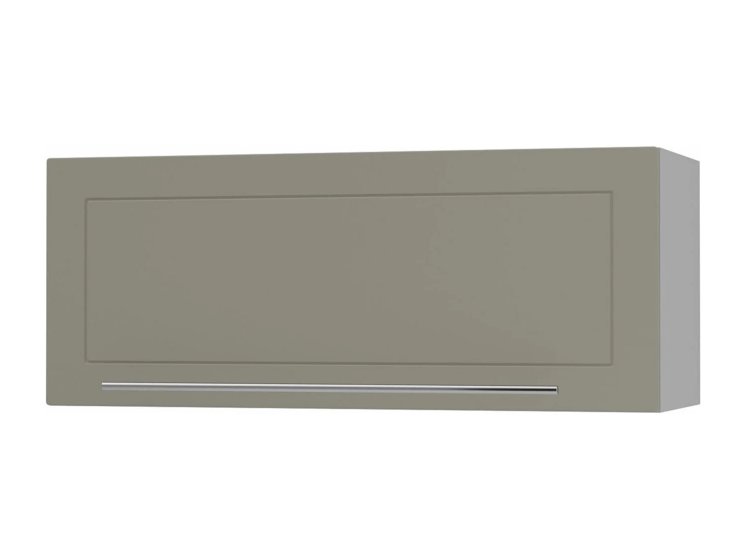 KLAPPHÄNGESCHRANK Kvantum W4B/90 Beige Matt / Grau Matt 90 / 32,5 / 36cm