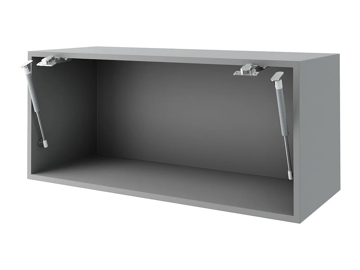 KLAPPHÄNGESCHRANK Kvantum W4B/80 Dust Grey Matt / Grau Matt 80 / 32,5 / 36cm