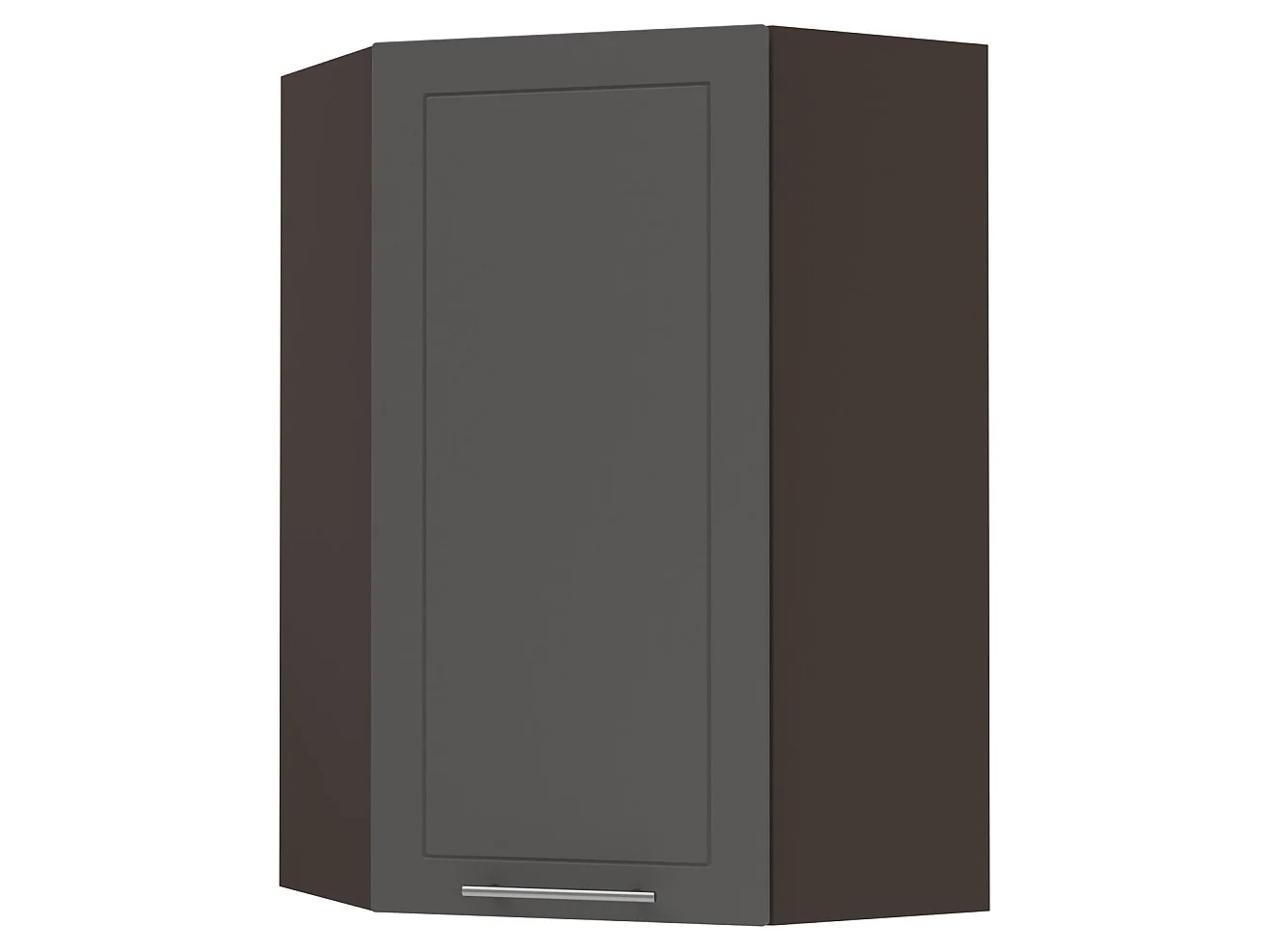 KÜCHENHÄNGESCHRANK Kvantum W4/10/60 Graphit Matt / Lava Matt 60 / 60 / 96cm