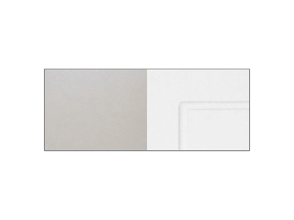 KÜCHENHÄNGESCHRANK Kvantum W4/10/60 Weiß Matt / Grau Matt 60 / 60 / 96cm