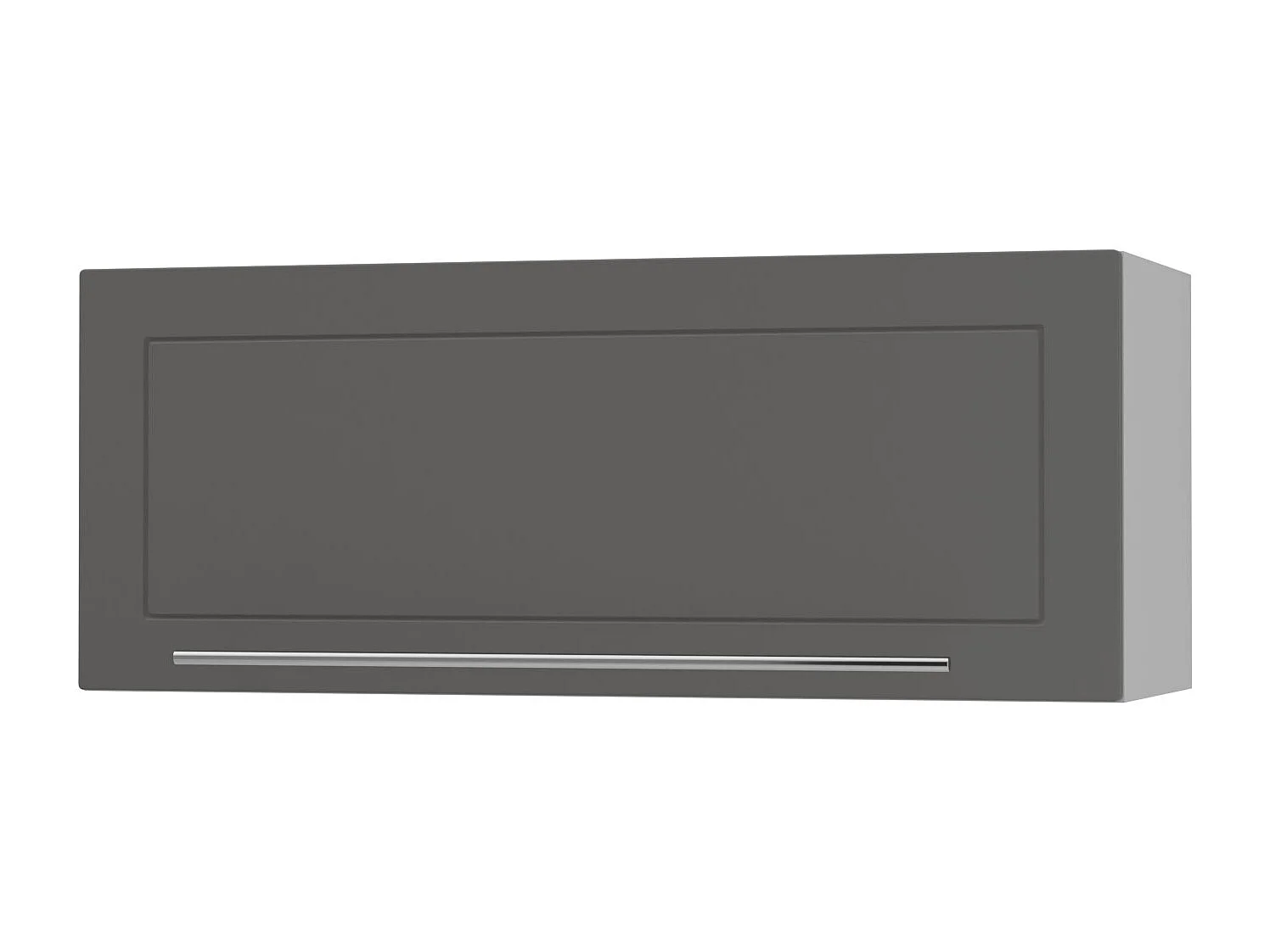 KLAPPHÄNGESCHRANK Kvantum W4B/90-AV Graphit Matt / Grau Matt 90 / 32,5 / 36cm