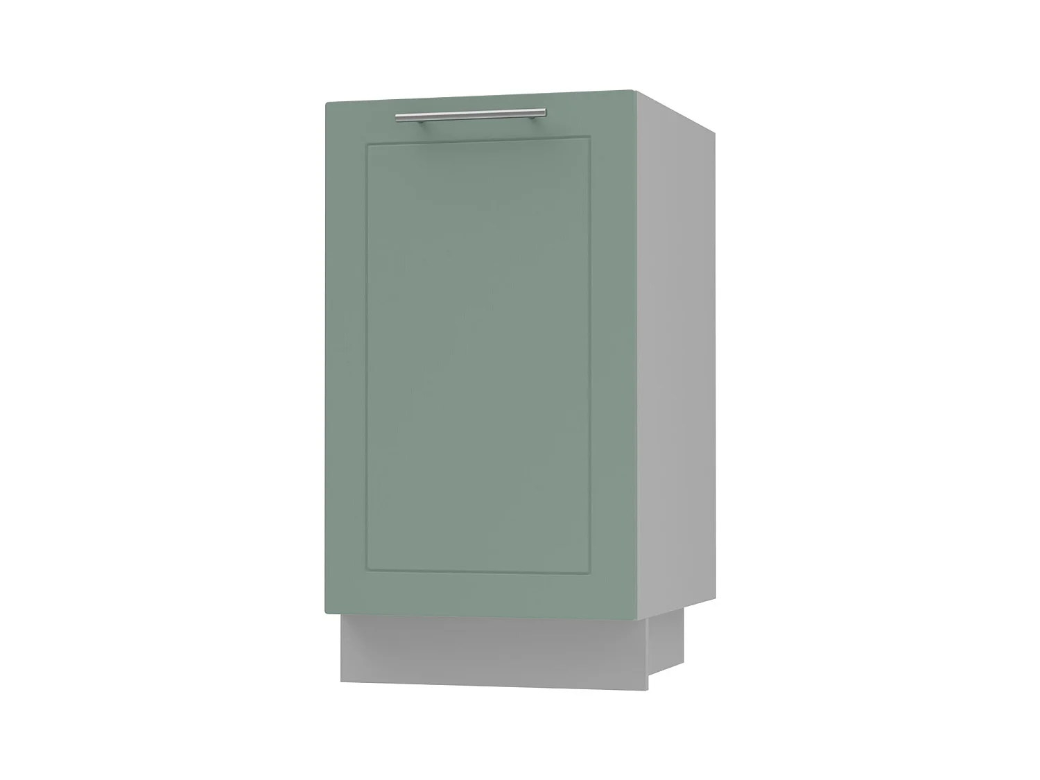 KÜCHENUNTERSCHRANK Kvantum D1D/45 Mint Matt / Grau Matt 45 / 50 / 82cm