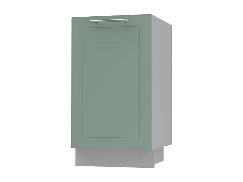 KÜCHENUNTERSCHRANK Kvantum D1D/45 Mint Matt / Grau Matt 45 / 50 / 82cm