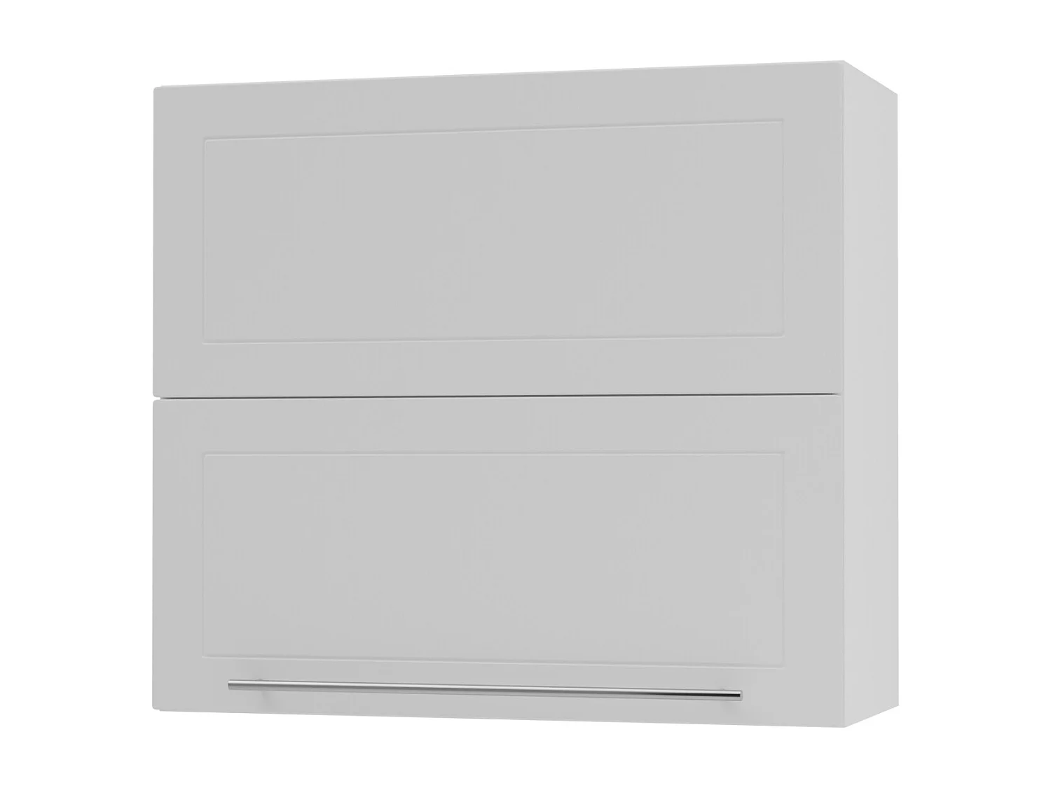 KÜCHENHÄNGESCHRANK Kvantum W8B/80 Weiß Matt / Weiß Matt 80 / 32,5 / 72cm