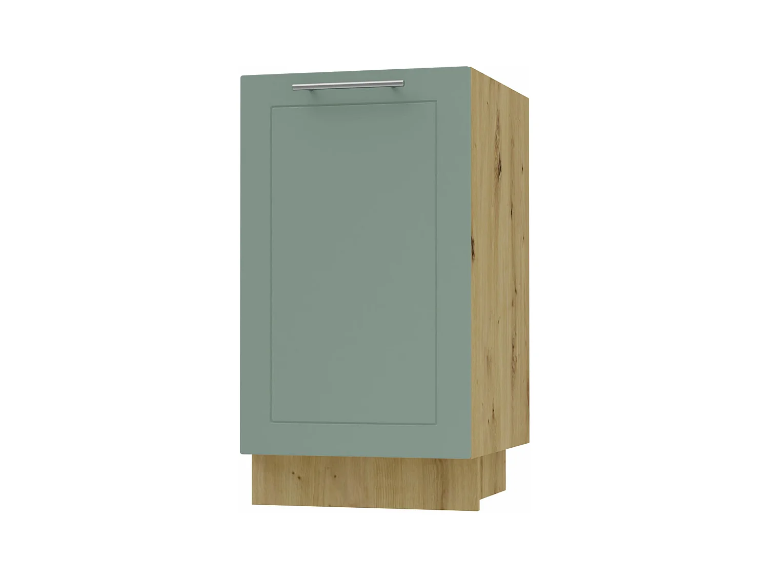 KÜCHENUNTERSCHRANK Kvantum D1D/45 Mint Matt / Eiche Artisan Matt 45 / 50 / 82cm
