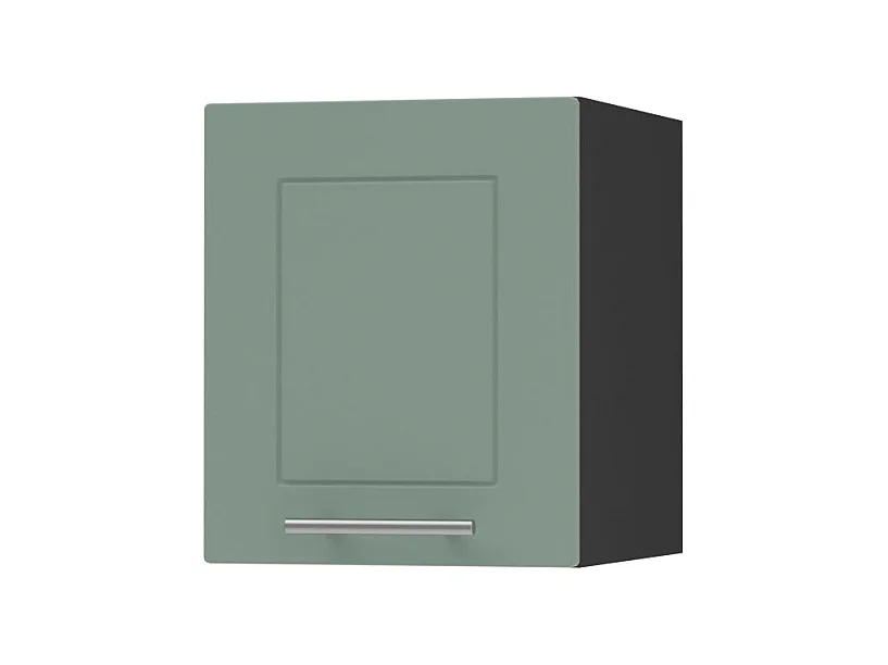 KLAPPHÄNGESCHRANK Kvantum W4B/40 Mint Matt / Schwarz Matt 40 / 32,5 / 36cm