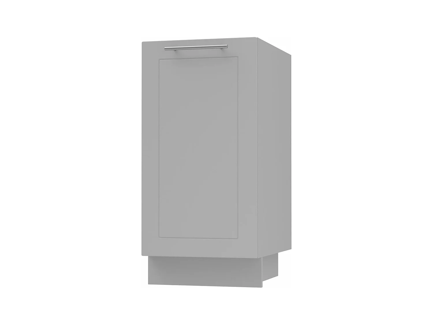KÜCHENUNTERSCHRANK Kvantum D1D/40 Dust Grey Matt / Grau Matt 40 / 50 / 82cm