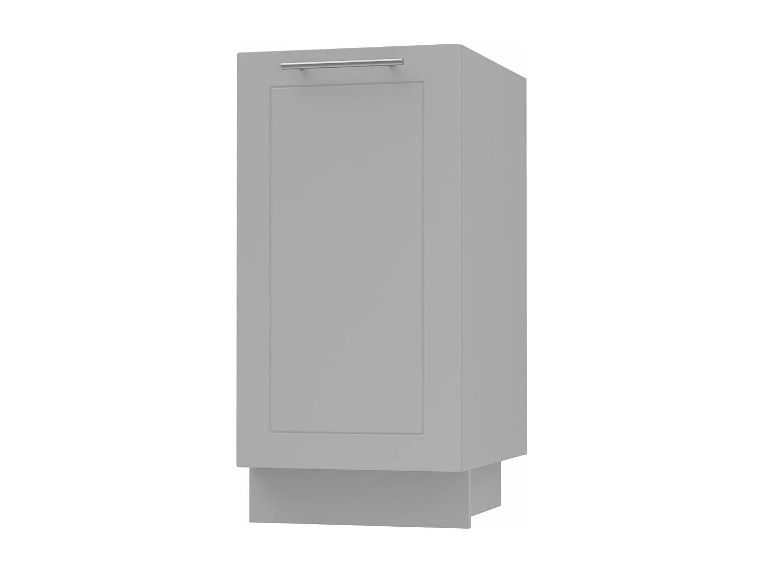 KÜCHENUNTERSCHRANK Kvantum D1D/40 Dust Grey Matt / Grau Matt 40 / 50 / 82cm