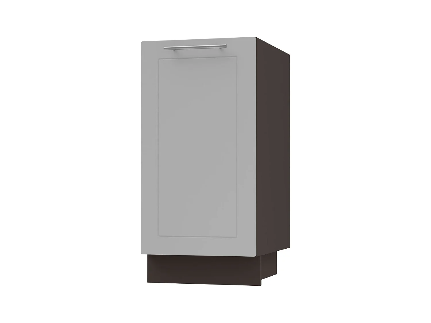 KÜCHENUNTERSCHRANK Kvantum D1D/40 Dust Grey Matt / Lava Matt 40 / 50 / 82cm