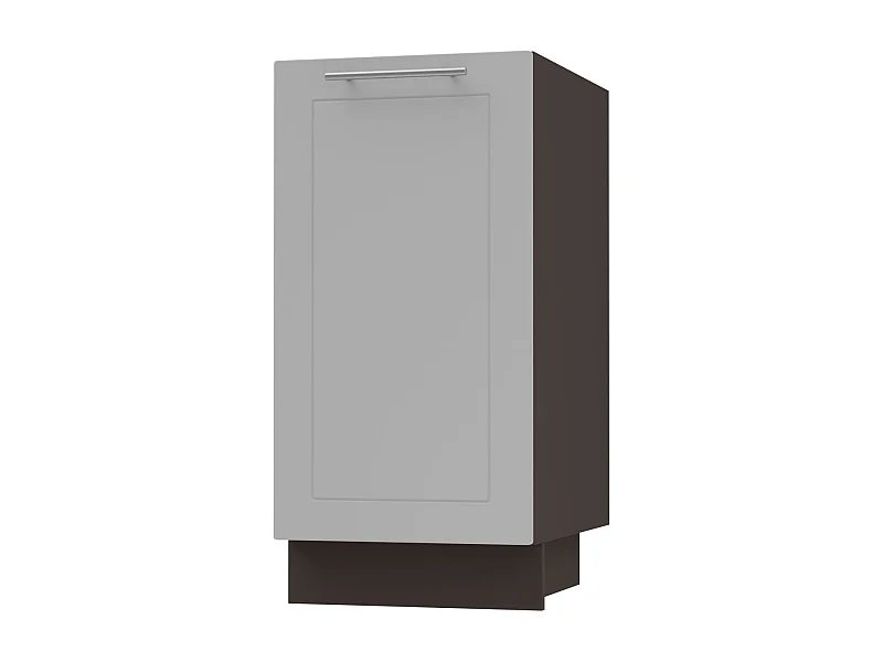 KÜCHENUNTERSCHRANK Kvantum D1D/40 Dust Grey Matt / Lava Matt 40 / 50 / 82cm