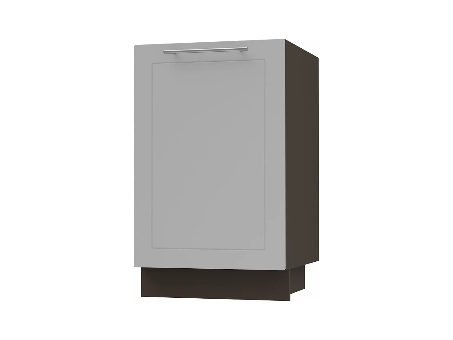 KÜCHENUNTERSCHRANK Kvantum D1D/50 Dust Grey Matt / Lava Matt 50 / 50 / 82cm