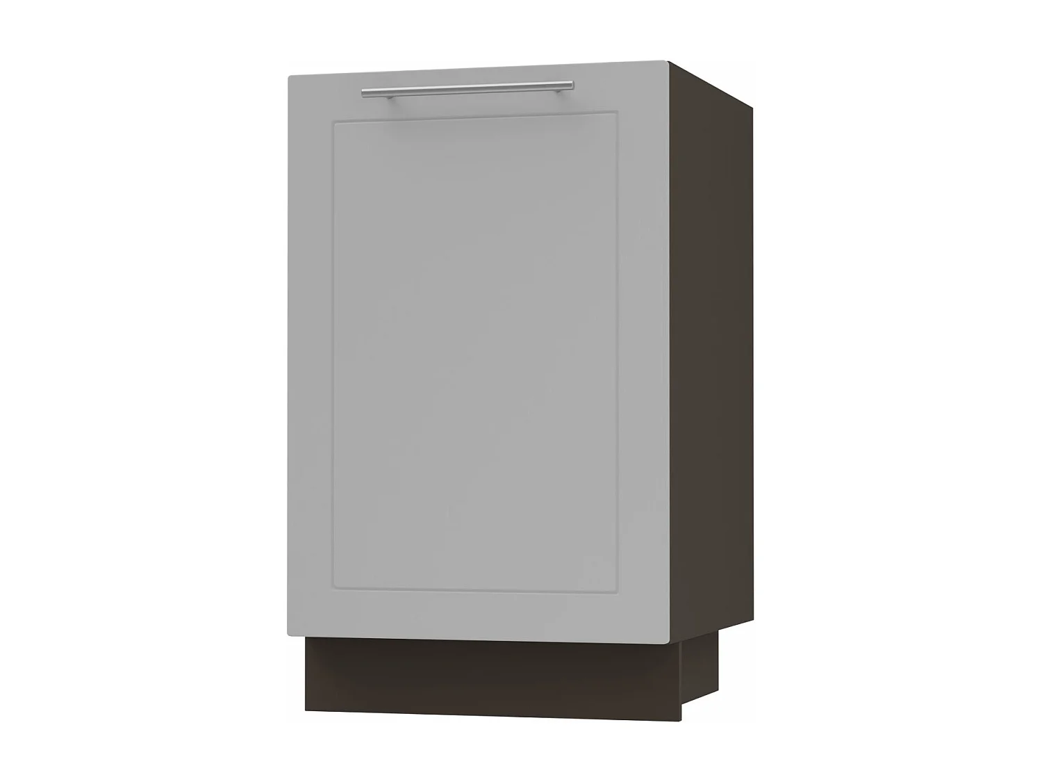 KÜCHENUNTERSCHRANK Kvantum D1D/50 Dust Grey Matt / Lava Matt 50 / 50 / 82cm