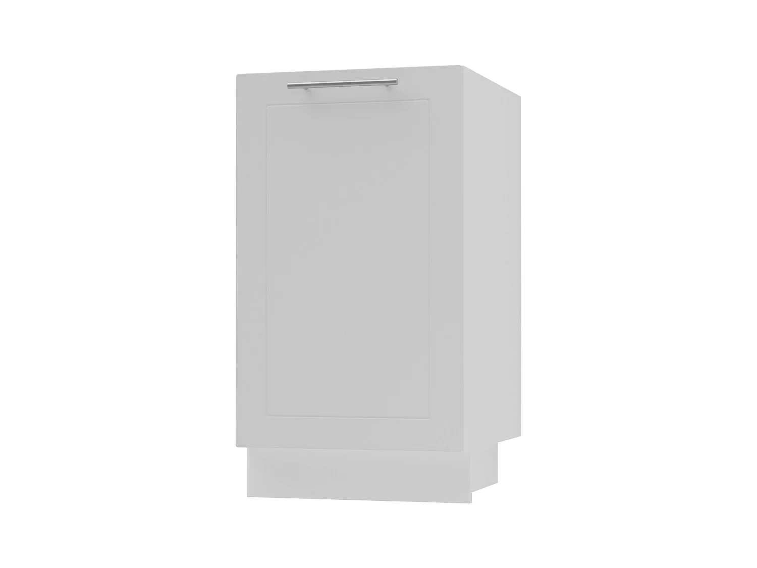 KÜCHENUNTERSCHRANK Kvantum D1D/45 Weiß Matt / Weiß Matt 45 / 50 / 82cm
