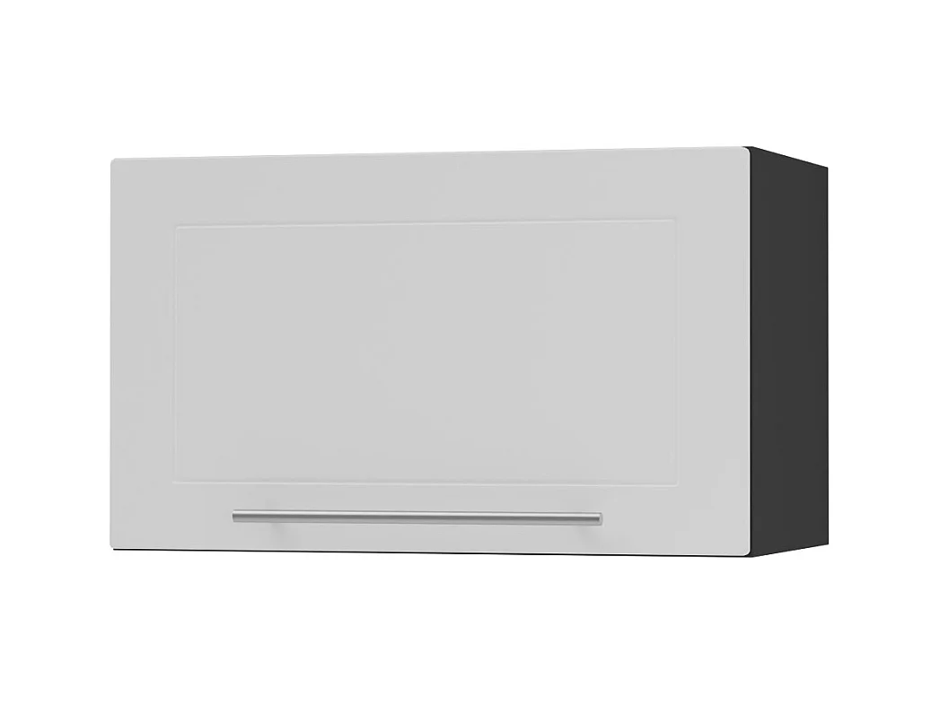 KLAPPHÄNGESCHRANK Kvantum W4B/60-AV Weiß Matt / Schwarz Matt 60 / 32,5 / 36cm