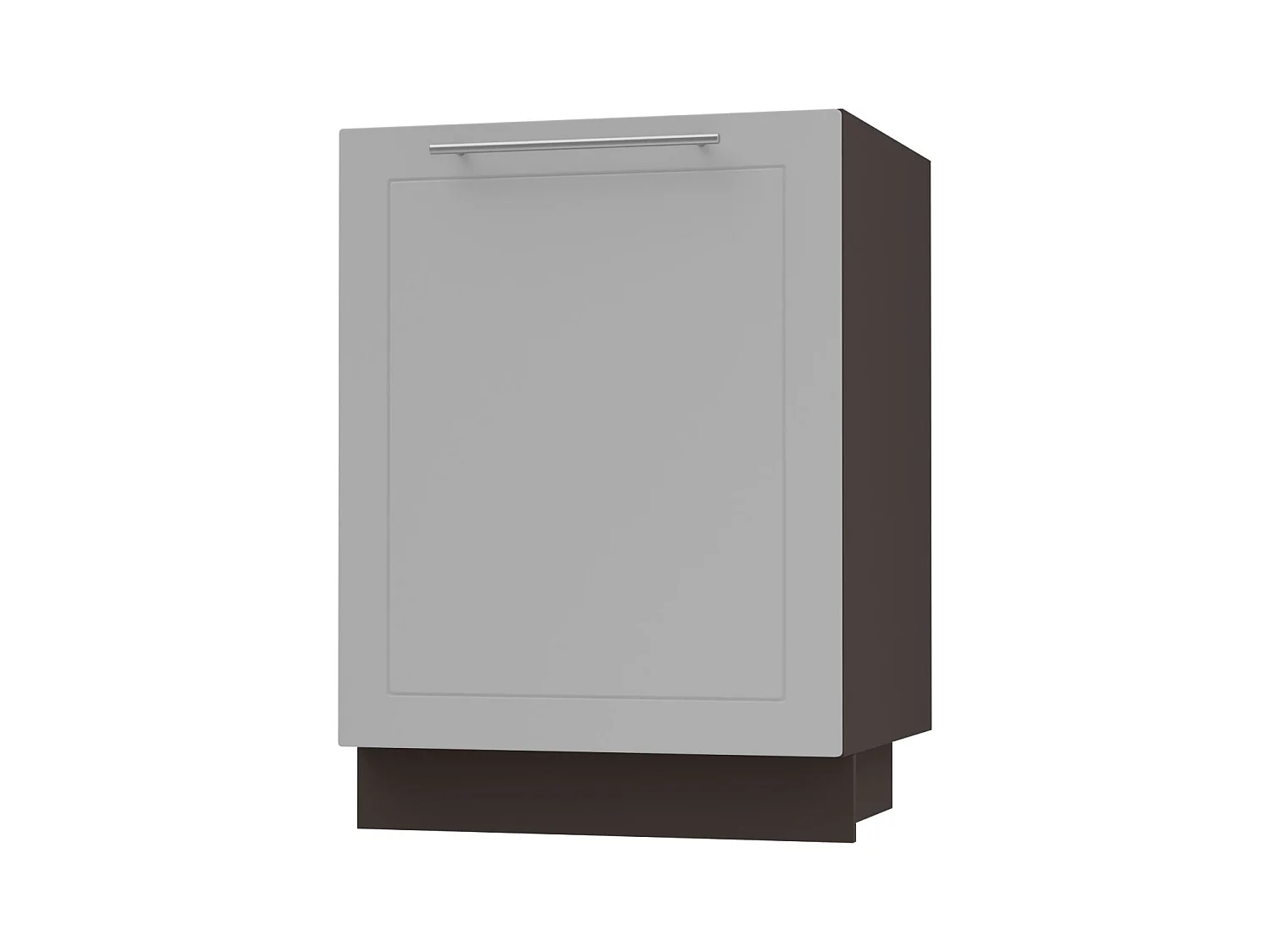 KÜCHENUNTERSCHRANK Kvantum D1D/60 Dust Grey Matt / Lava Matt 60 / 50 / 82cm