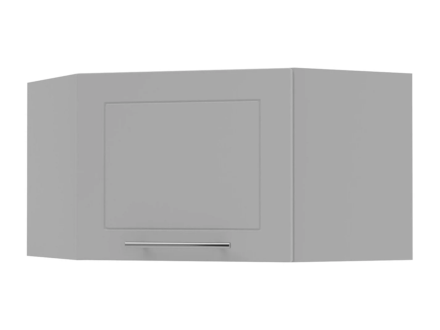 ECKHÄNGESCHRANK Kvantum W10/60/36 Dust Grey Matt / Grau Matt 60 / 60 / 36cm