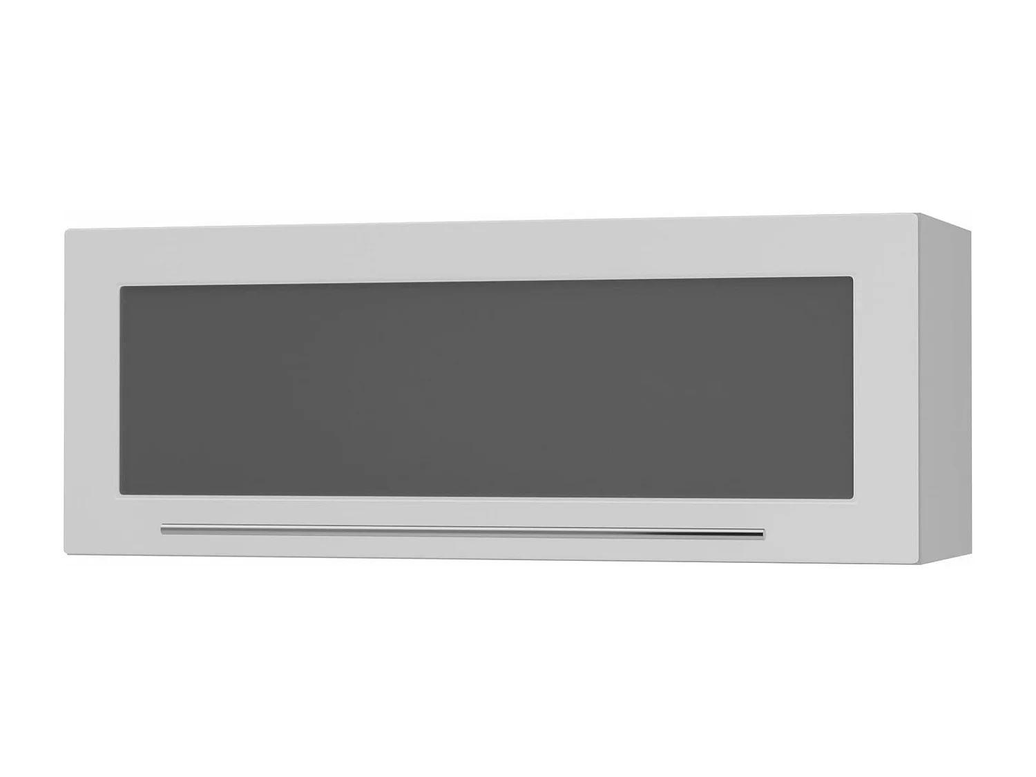 KLAPPHÄNGESCHRANK Kvantum W4BS/90 Weiß Matt / Grau Matt 90 / 32,5 / 36cm