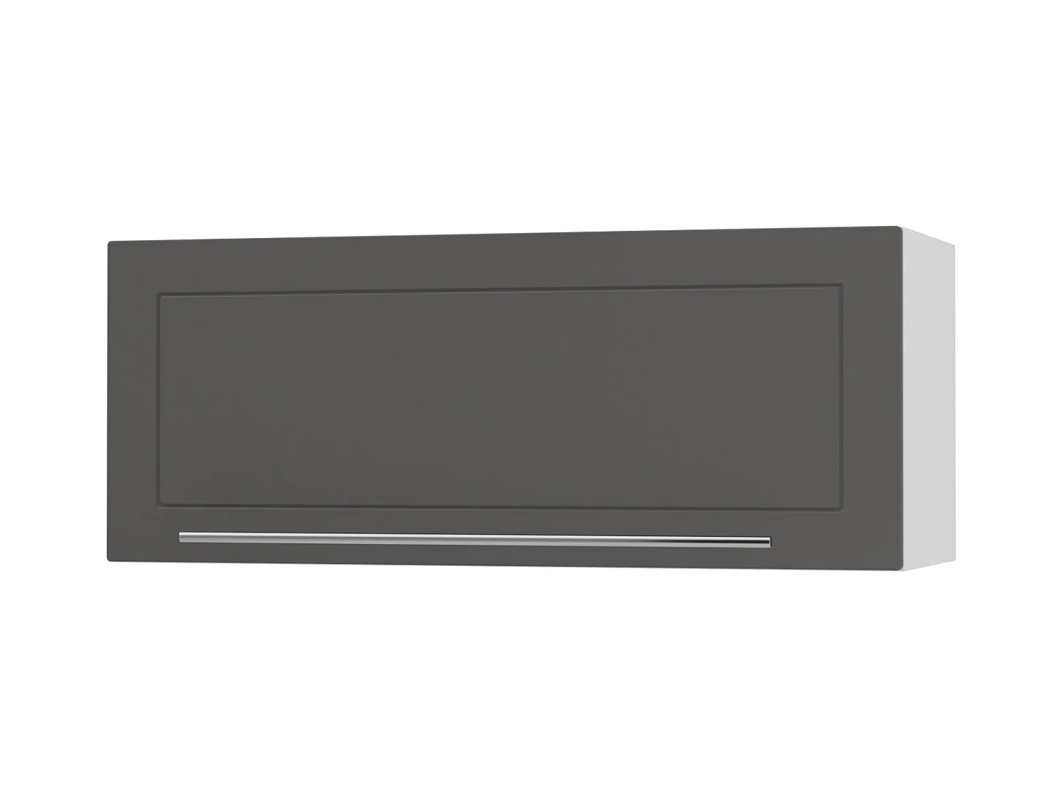 KLAPPHÄNGESCHRANK Kvantum W4B/90 Graphit Matt / Weiß Matt 90 / 32,5 / 36cm