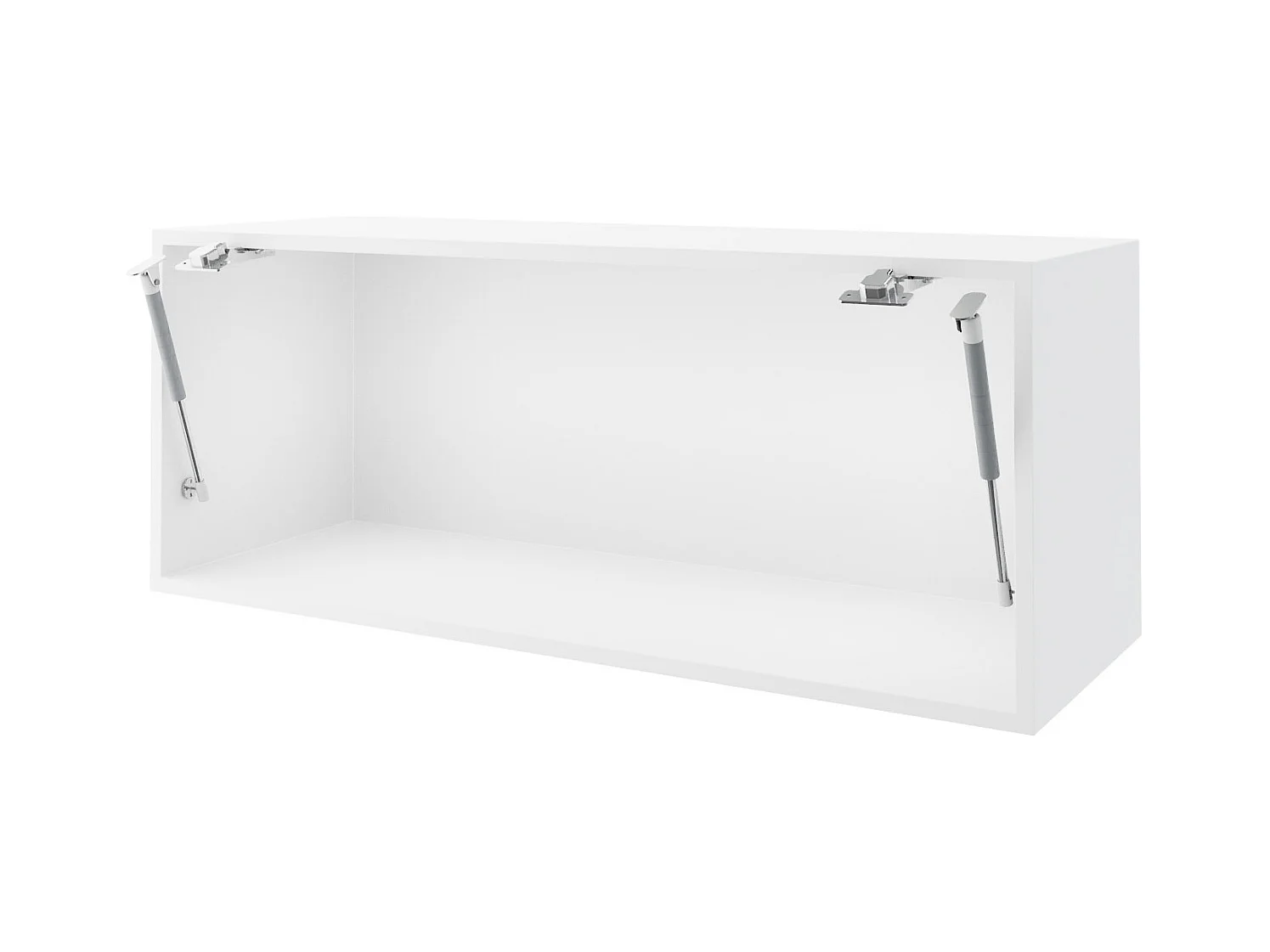 KLAPPHÄNGESCHRANK Kvantum W4B/90 Graphit Matt / Weiß Matt 90 / 32,5 / 36cm