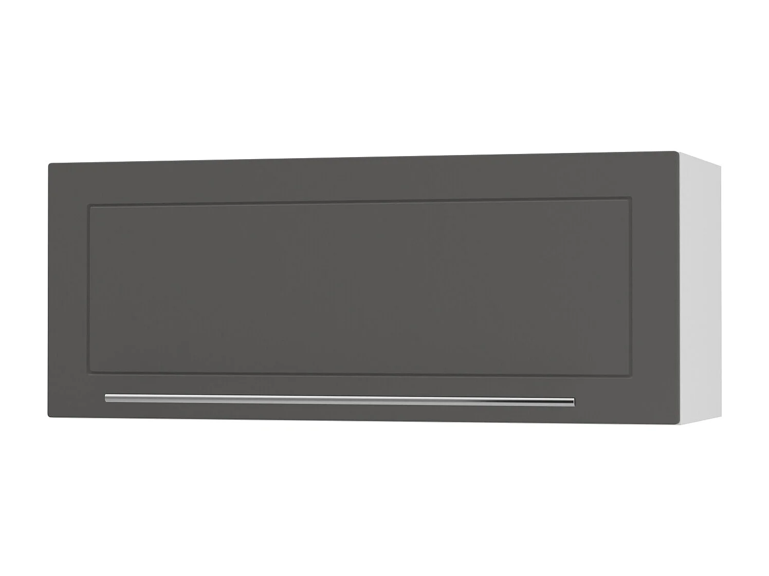 KLAPPHÄNGESCHRANK Kvantum W4B/90 Graphit Matt / Weiß Matt 90 / 32,5 / 36cm