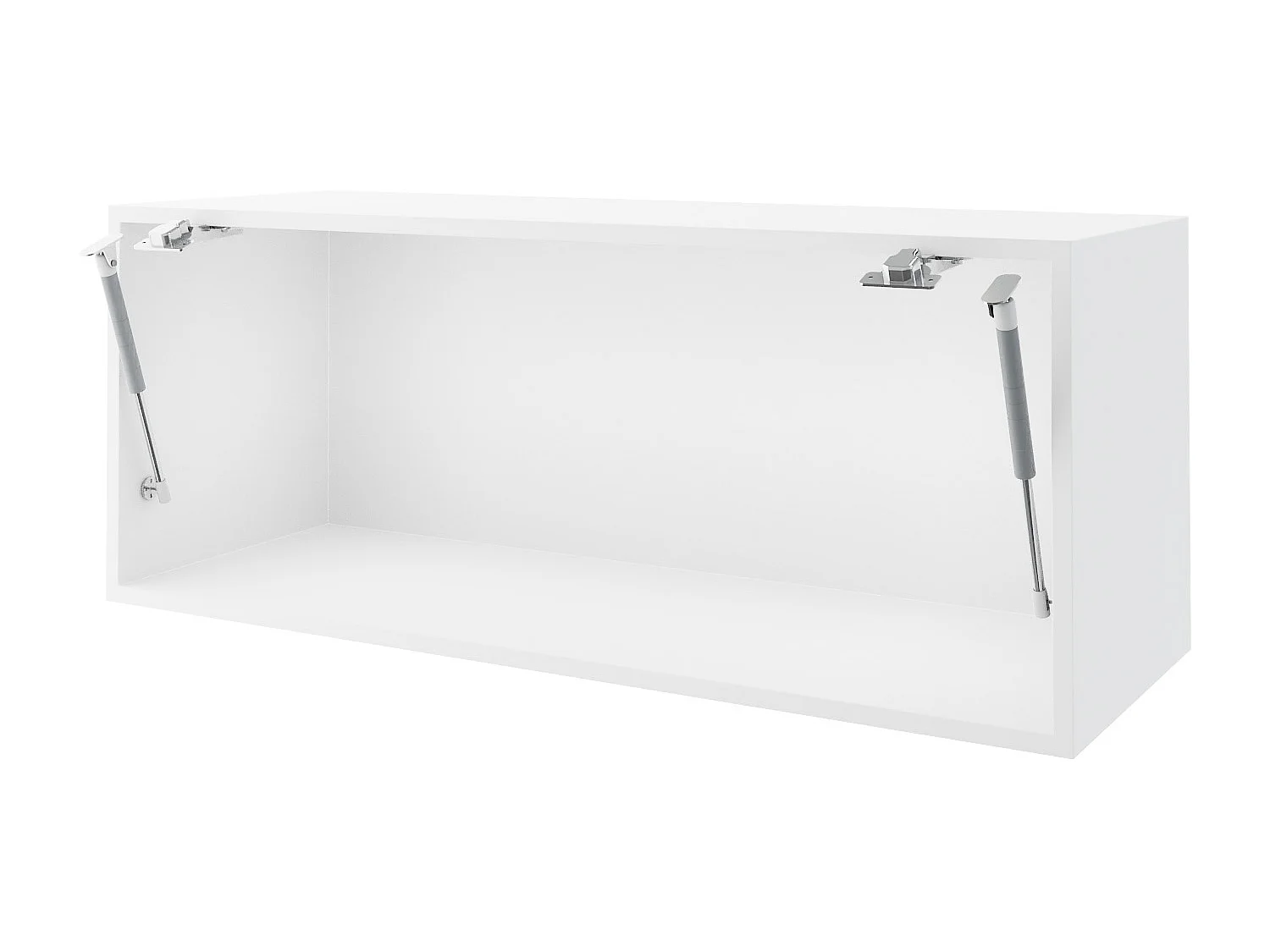 KLAPPHÄNGESCHRANK Kvantum W4B/90 Graphit Matt / Weiß Matt 90 / 32,5 / 36cm