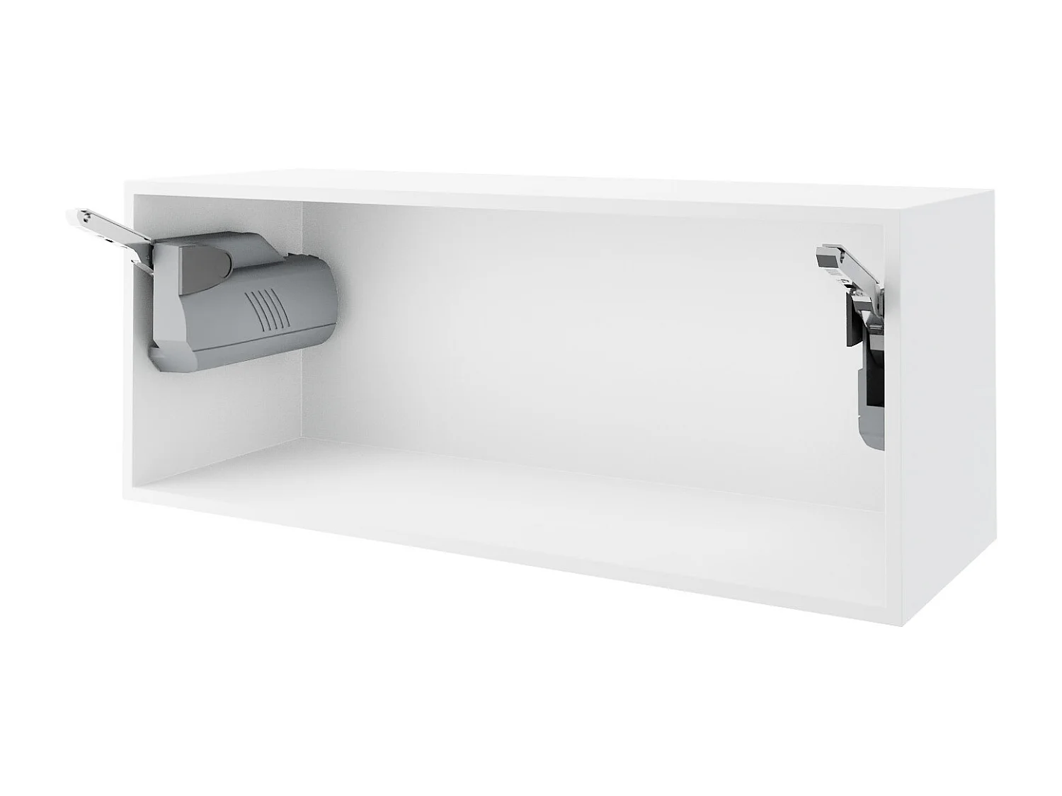 KLAPPHÄNGESCHRANK Kvantum W4B/90-AV Weiß Matt / Weiß Matt 90 / 32,5 / 36cm