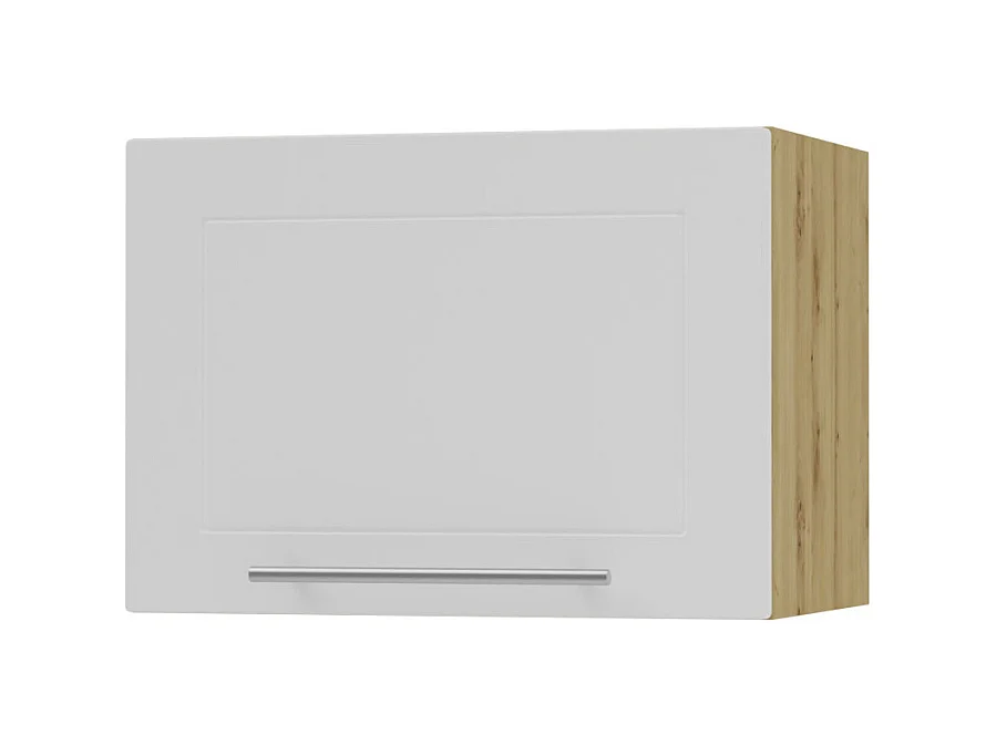 KÜCHENHÄNGESCHRANK Kvantum W4B/50 Weiß Matt / Eiche Artisan Matt 50 / 32,5 / 36cm