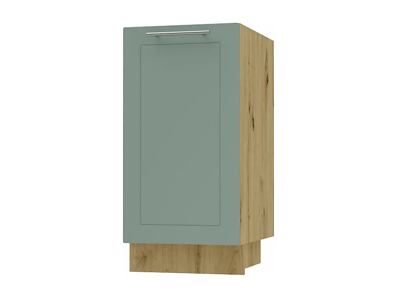 KÜCHENUNTERSCHRANK Kvantum D1D/40 Mint Matt / Eiche Artisan Matt 40 / 50 / 82cm